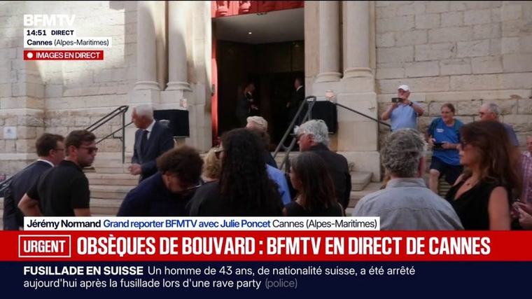 Obsèques de Philippe Bouvard: "Il était charmant, doux et gentil", se souvient Chantal Ladesou, comédienne