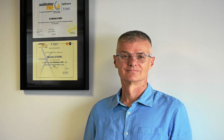 « Être mon propre patron, c’était un rêve de gosse » : à 53 ans, Nicolas Le Bars est à la tête d’un groupe de nettoyage florissant à Quimper et en Bretagne