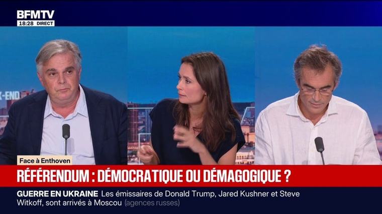Faut-il tout voter par référendum ? "Le souverain en France c'est le peuple", explique Alexandre Jardin, écrivain