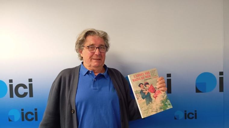 "L'appel aux bains de mer" sur le littoral du Calvados avec Marc-Henry Louvel