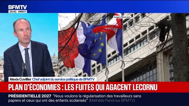Budget: Sébastien Lecornu fustige "les fuites"