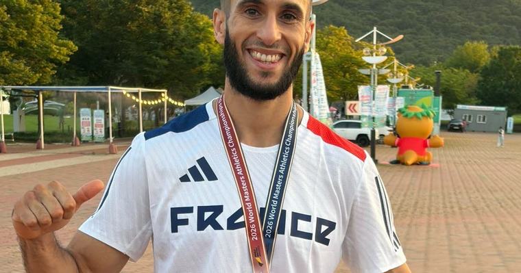 Athlétisme. « Un sentiment incroyable » : le Meusien Habib Tiour médaillé de bronze aux Mondiaux en Corée du Sud