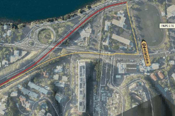 Faa’a : le pont de l’Uranie en travaux de nuit du 7 au 16 septembre, des déviations sont prévues