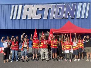 Cadences intenables, pressions de la hiérarchie : les salariés d'Action lancent un mouvement national depuis Toulouse, à Launaguet, ils invitent les clients à faire demi-tour